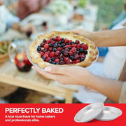 Stock Your Home 1 / Silver / 72.0 cubic_inches Pie Pans