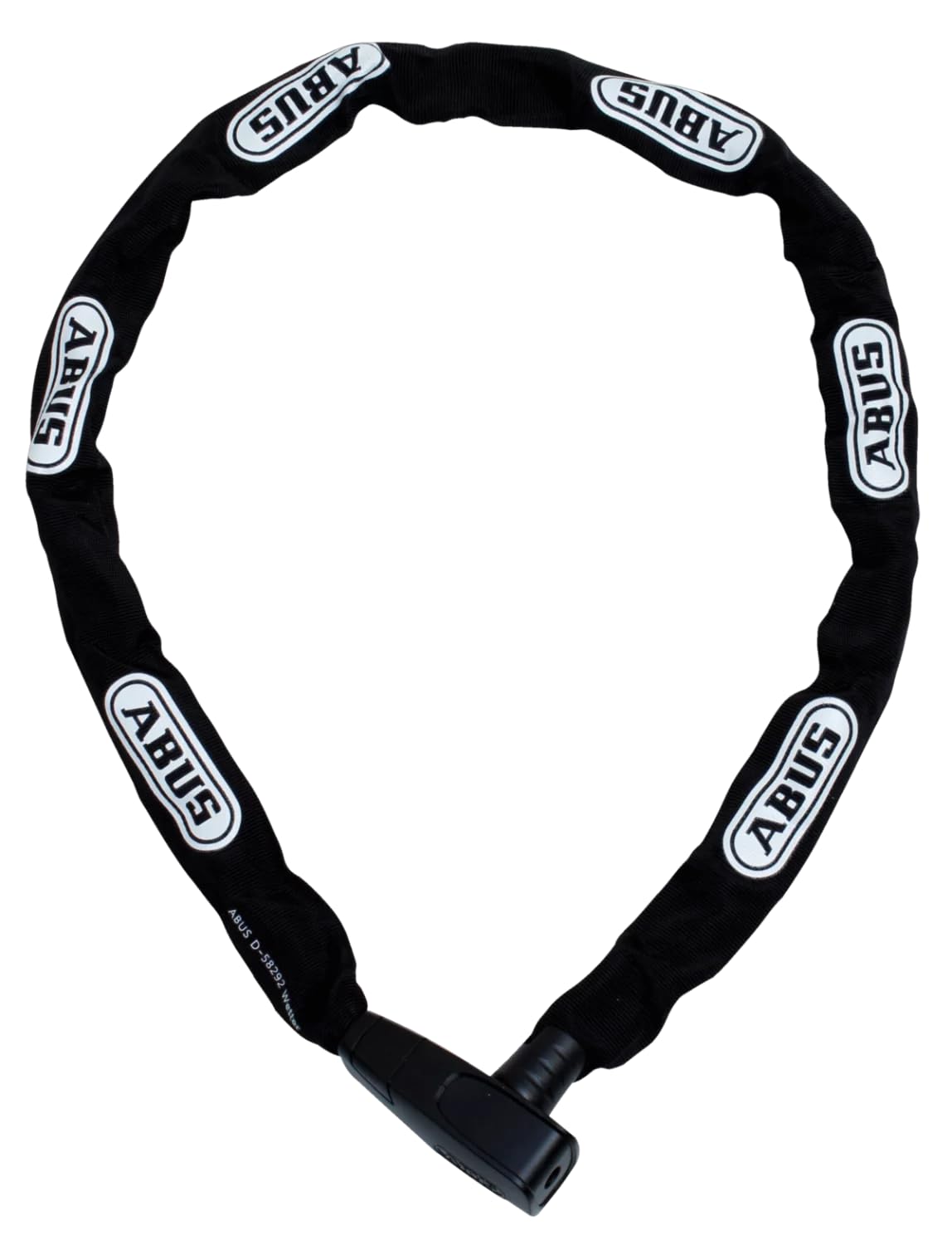 Chain Slot 8800/95 2.0 Black by ABUS – standard size, Metal, Black, Model 4003318854859