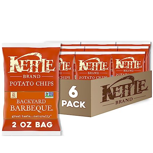 Kettle Brand Backyard Barbeque / 2 Oz (Pack of 6) / Backyard Bbq Potato