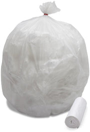 250/case 13 Micron High Density Can Liners 40-45 Gallon by by Interplas – 1 Count (Pack of 250), 45.0 gallons, High Density, Clear Natural, Pack of 250