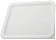 Winco 12 / 18 / 22 Quart / Lid / White Containers