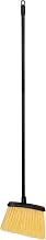 Carlisle FoodService Products Duo-Sweep Plastic Small Debris Angled Broom with Handle, 48 Inches, Natural - (Pack of 1)
