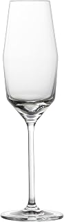 Zwiesel Glas Tritan Crystal Glass Gigi Barware Collection Sparkling wine Flute with Effervescence Points, 10 Ounce, Set of 4