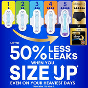 Always Size 2 / 58.0 / 58 count Sanitary Napkins