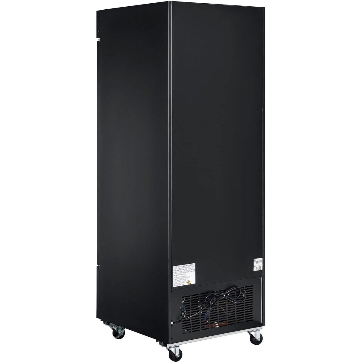 Merchandiser Display Refrigerator by Nexel – 31.9"L x 28.3"W x 82.2"H, 23.0 cubic_feet, Coated Steel, Black, Model G648BMF-HC