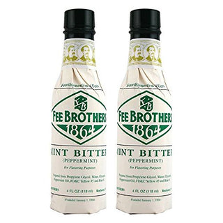 Mint Cocktail Bitters - 5 Ounce Bottles - 2 Pack by Fee Brothers – 5 Ounce, Pack of 2