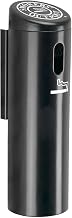 Commercial Zone Wall Mounted Butt Receptacle Color: Black