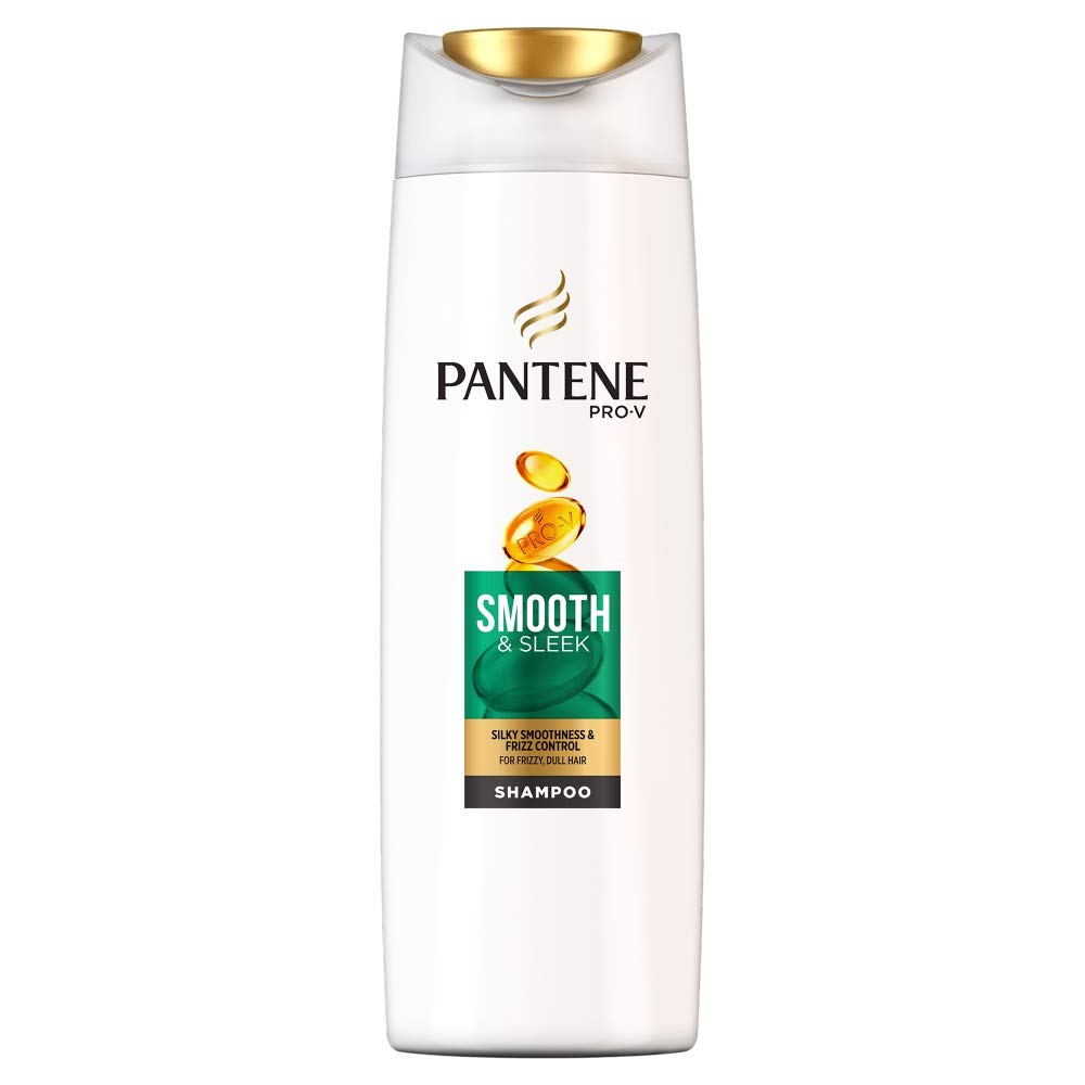 Active Pro V Smooth & Sleek Shampoo 360 ml by Pantene – 1 Count (Pack of 1), Nylon, White, Model 110379699