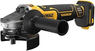 20V MAX* XR Brushless Cordless 4-1/2-5 in. Angle Grinder (Tool Only) () by DEWALT – Standard, Metal, Black, Yellow, Model DCG410B