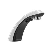 Valve -4 Optima Plus Battery Powered Sensor Activated Electronic Hand Washing Faucet with Trim Plate for 4-Inch Centerset Sink by Sloan – 1, chrome, Model EBF-85