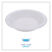 Hi-Impact Plastic Dinnerware by Boardwalk – 12 oz, 12.0 ounces, Plastic, White