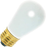 Satco S3966 130V Medium Base 11-Watt S14 Light Bulb, Frosted