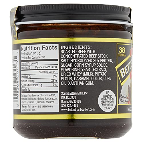 Better Than Bouillon Chicken & Beef / 8 Ounce (Pack of 2) / 2 Beef