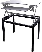 Lorell XL Adjustable Desk Riser Floor Stand