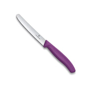 Swiss Classic Table and Tomato knife by Victorinox – 8.7 inches, Stainless Steel, Purple, Model 6.7835.C1