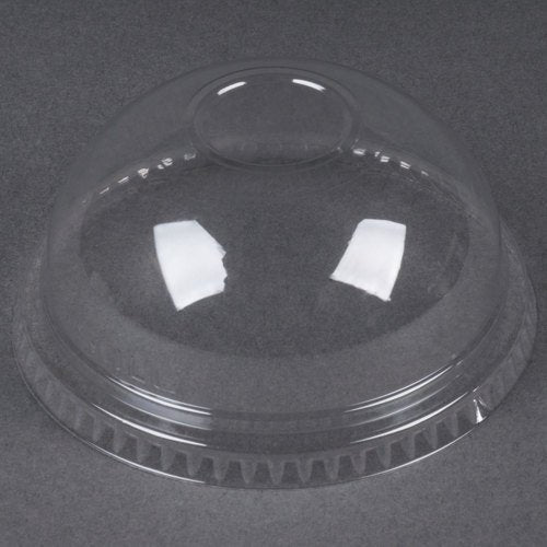 Dart DNR662 No Hole Plastic Dome Lid for 9oz, 12oz, 20oz. Cups, 1000 per case
