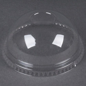 Dart DNR662 No Hole Plastic Dome Lid for 9oz, 12oz, 20oz. Cups, 1000 per case