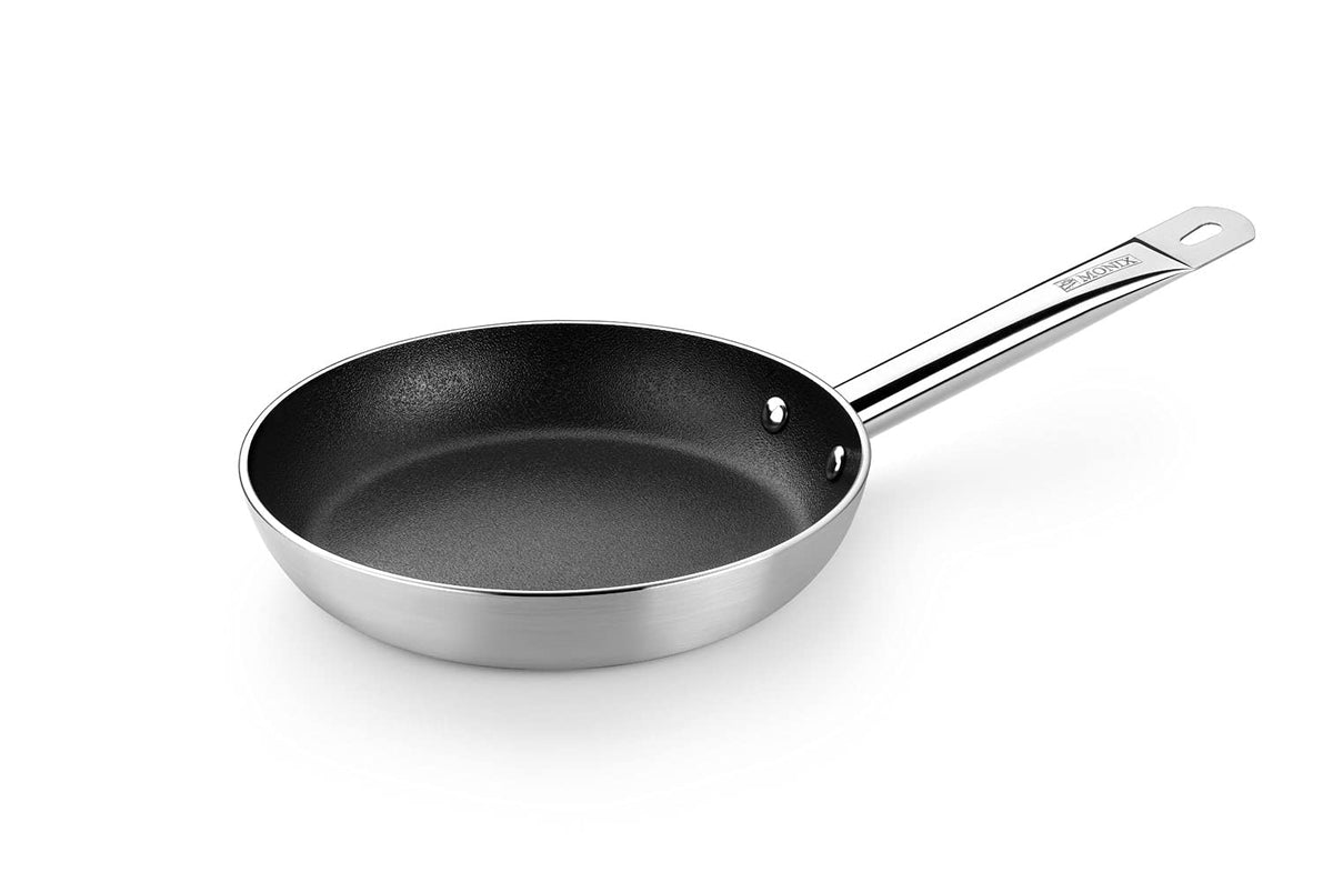 Professional Non-Stick Frying Pan Suitable for All Hobs and Induction by Monix – 20 cm, 1 liters, Aluminum, Steel