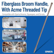 SPARTA Brown / 12 / 48 Inch Broom Handles