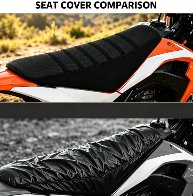 Motorcycle Seat Cover for Cobra CX50 FWE 30th Anniversary by freenximi – normal, Black, Model 175579_FShengli-26773318-03