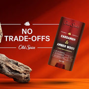 Old Spice Cardamom + Amber Wood / 3 Ounce (Pack of 1) / 1 Deodorant