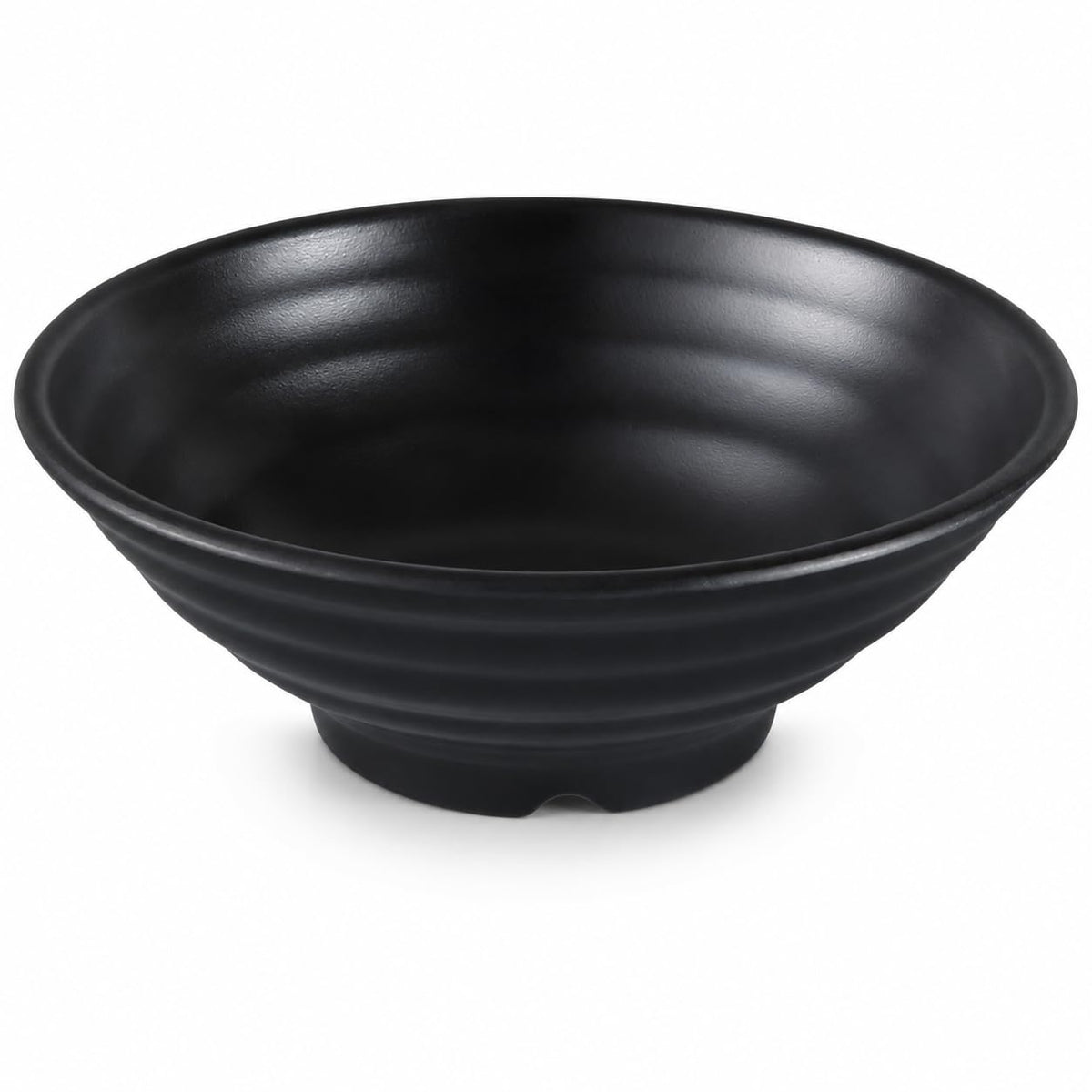 Black Pearl-2 Bowl by Yanco – 48 oz., 48.0 ounces, Melamine, Black, Pack of 24