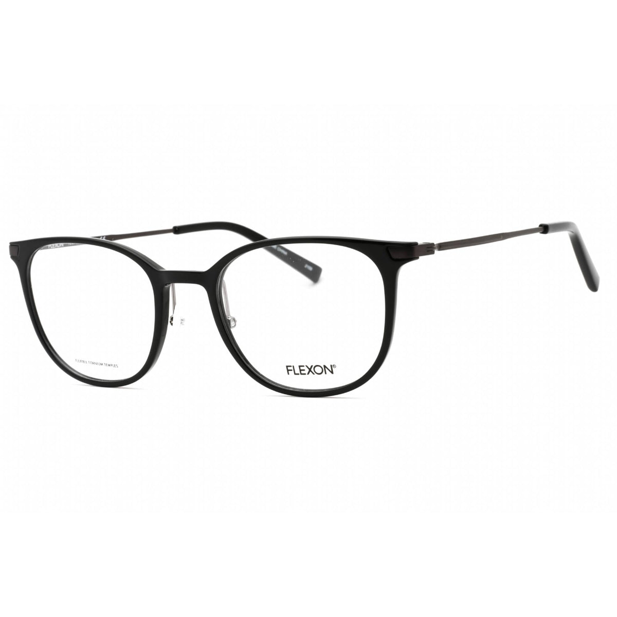 Eyeglasses EP 8002 001 Shiny Black by Flexon – 52, Cellulose, Black, Model FLEXON EP8002 59456