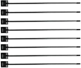 Trion WonderBar Black Metal Display Fixture Hooks - 12"L, 8 per Box