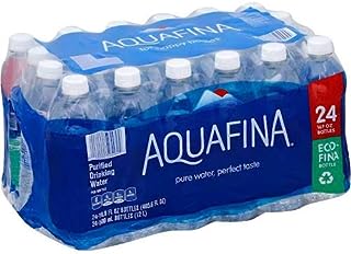 Aquafina Bottled Water, 16.9 Ounce (24 Bottles) Pack of 3