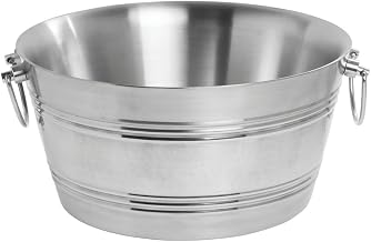 American Metalcraft DWBT15 Tubs, 15" Length x 15" Width, Silver