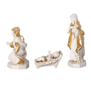 Holy Family Set - 12" Scale by Fontanini – 12", manufactured wood, Golden, Pack of 3, Model 54120
