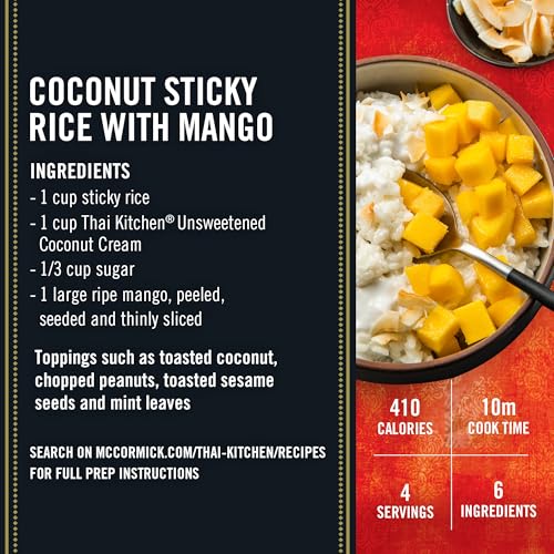 Thai Kitchen Coconut / 13.66 Fl Oz (Pack of 6) / Stainless steel Coconut Milk & Cream