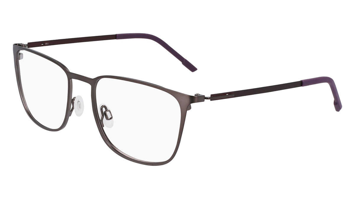 Eyeglasses E 1143 073 Matte Gunmetal/Midnight Plum by Flexon – Matte Gunmetal/ Midnight Plum, Model FLEXON E1143