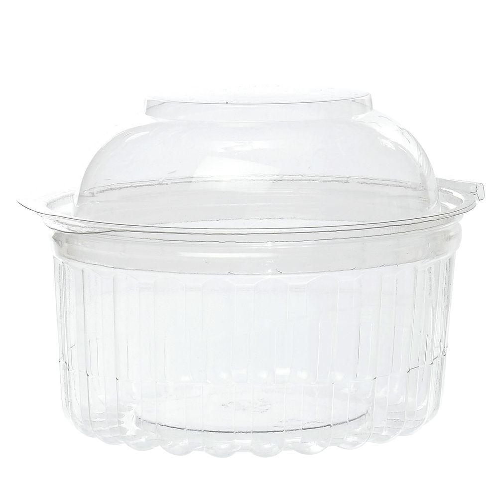 Disposable Plastic Cups with Hinged Dome 12 oz Clear PETE - 4" Dia x 3 3/4" D 250 Per Case by REYNOLDS CONSUMER PRODUCTS – 12.0 ounces, Plastic, Clear, Pack of 250, Model 10845APT