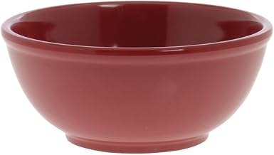 Plastic Serving Bowl Melamine Bowls Cranberry Dishwasher 8" Dia