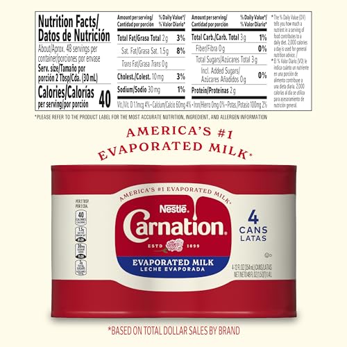 Carnation 3 Fl Oz (Pack of 4) / 1 / 4 Evaporated