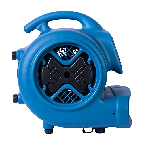 XPOWER 15.67"L x 15.9"W x 16.33"H / Pro P-630 / Blue Floor Fans