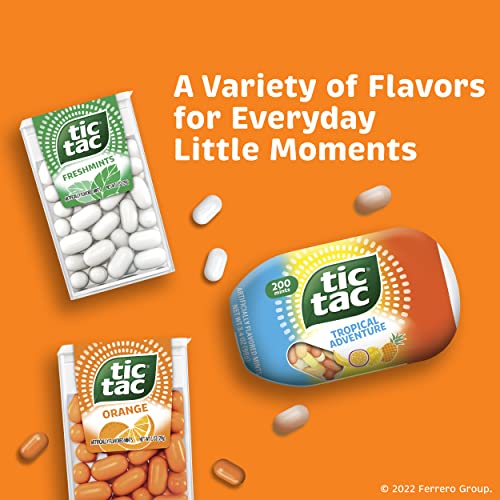 Tic Tac Orange / 3.4 Ounce (Pack of 48) / Mints Candy & Mints