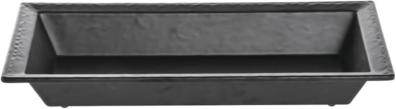Serving Bowl Melamine Slate Black - 15"L x 8"W x 2"H