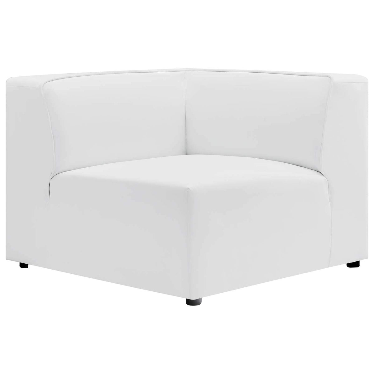 Modway White / Contemporary / Corner Chair Sofas & Couches