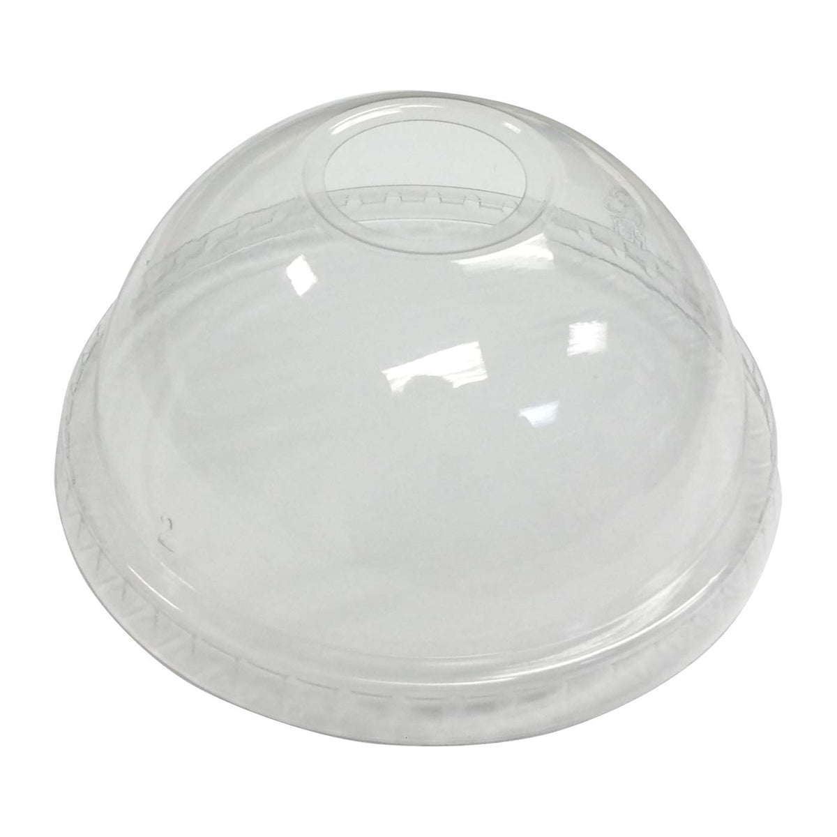 Dome Lid w/Hole Fits 12oz sqt - 24oz PET Cups 20/50 cs by Empress – 12-24oz, 24.0 fluid_ounces, PET, Clear, Pack of 1000
