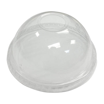 Dome Lid w/Hole Fits 12oz sqt - 24oz PET Cups 20/50 cs by Empress – 12-24oz, 24.0 fluid_ounces, PET, Clear, Pack of 1000