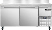CRA68-BS Refrigerated Base Worktop Unit, 68" W, With Backsplash