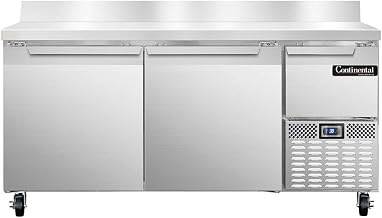 CRA68-BS Refrigerated Base Worktop Unit, 68" W, With Backsplash