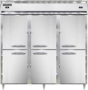 DL3RRF-PT-HD Designer Line Three Section Pass-Thru Refrigerator/Freezer, Half-Height Doors