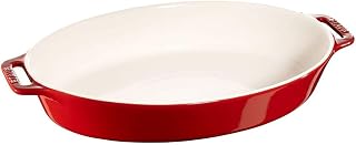 STAUB Ceramic Oval Platter 37 cm, Cherry