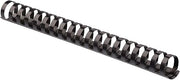 Fellowes Plastic Comb Binding Spines, 1 Inch Diameter, Black, 200 Sheets, 50 Pack (52328)