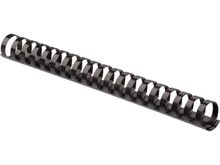 Plastic Comb Binding Spines by Fellowes – 1 Inch, 200.0 pages, Plastic, Black, Model 52328