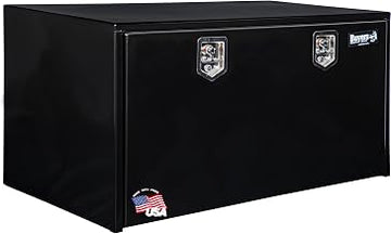 Buyers Products 1704310 Black Steel Underbody Truck Tool Box, 24x24x48 Inch