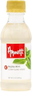 Amoretti Mojito Mint Compound (just mint, no lime) 2.2 lbs - Natural Flavors, Shelf Stable Even After Opening, Certified Kosher, TTB Approved, Perfect for Baking Applications & Beverages